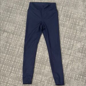 Alo leggings, navy blue, size medium